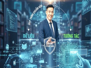 Nhà báo Vương Xuân Nguyên đề xuất mô hình “Tư duy - Dữ liệu - Tương tác” trong huấn luyện AI
